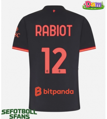 AC Milan Adrien Rabiot #12 Tredje Tröja Kvinnor 2026-27 Kortärmad